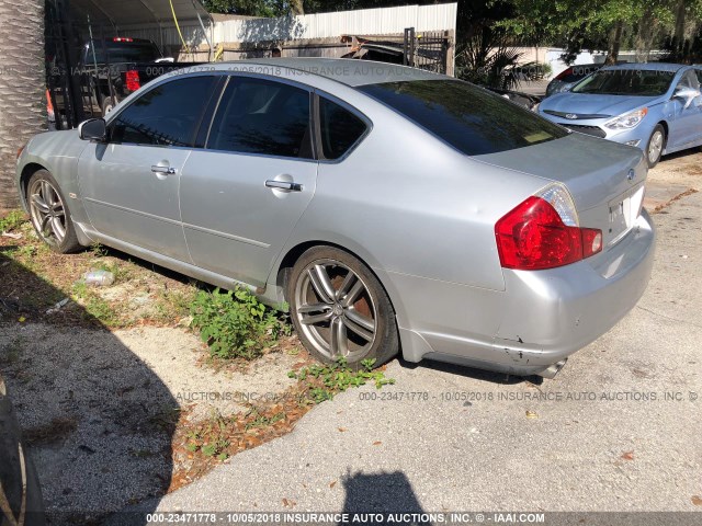 JNKAY01EX6M114434 - 2006 INFINITI M35 SPORT SILVER photo 3