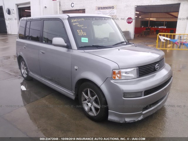 JTLKT324364103114 - 2006 TOYOTA SCION XB Plata foto 1