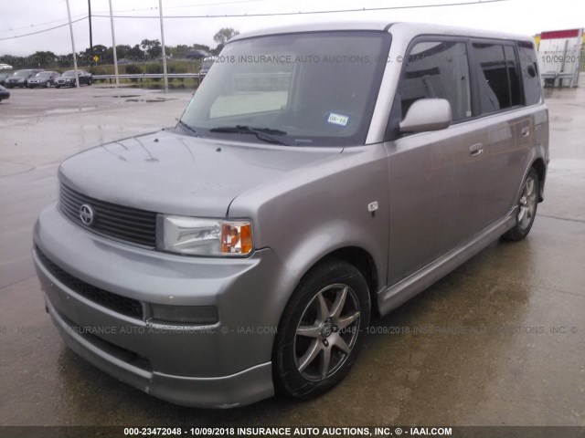 JTLKT324364103114 - 2006 TOYOTA SCION XB Plata foto 2