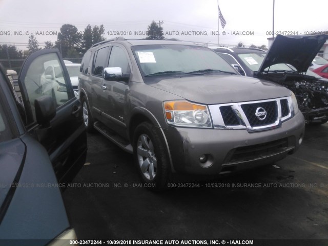 5N1BA08D48N601077 - 2008 NISSAN ARMADA SE/LE GOLD photo 1