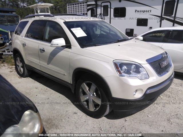 1GKEV33D59J199971 - 2009 GMC ACADIA SLT-2 CREAM photo 1