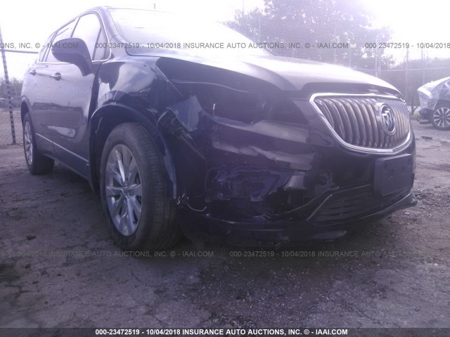 LRBFXBSA5HD161485 - 2017 BUICK ENVISION ESSENCE 黑色 照片 6