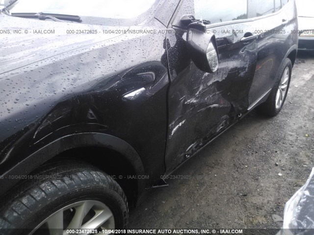 5UXWX9C55H0T04825 - 2017 BMW X3 XDRIVE28I BLACK photo 6