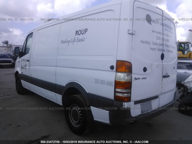 WDYPE746575173487 - 2007 FREIGHTLINER Sprinter 2500 WHITE photo 3
