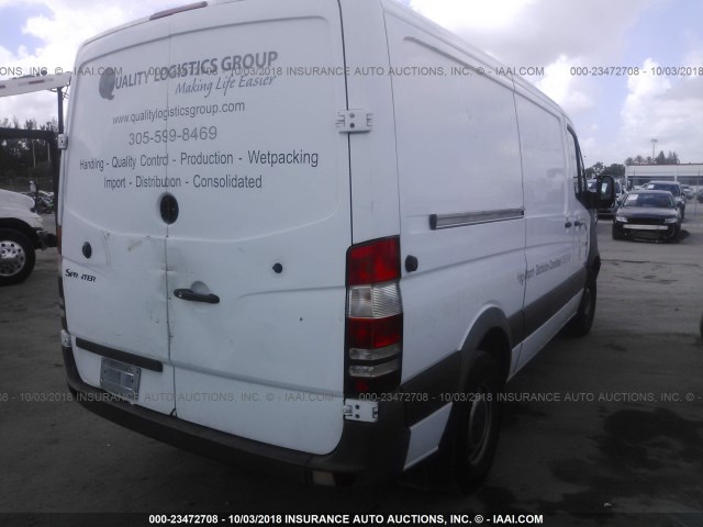 WDYPE746575173487 - 2007 FREIGHTLINER Sprinter 2500 WHITE photo 4