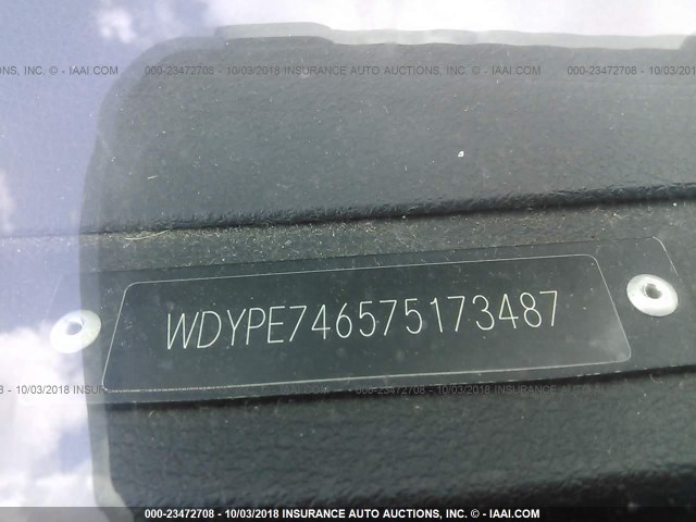 WDYPE746575173487 - 2007 FREIGHTLINER Sprinter 2500 WHITE photo 9