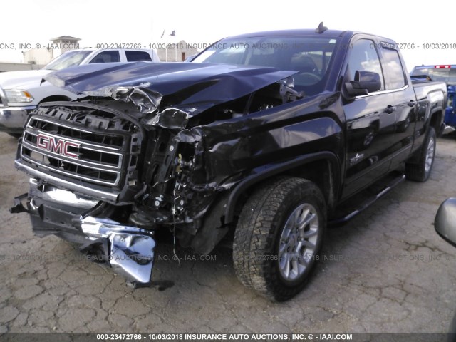 1GTR1UEC2FZ228844 - 2015 GMC SIERRA C1500 SLE GRAY photo 2