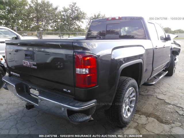 1GTR1UEC2FZ228844 - 2015 GMC SIERRA C1500 SLE GRAY photo 4