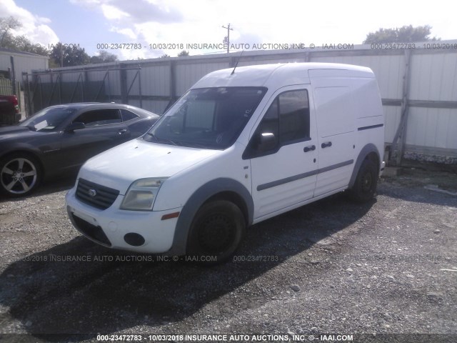 NM0LS7BN5BT057334 - 2011 FORD TRANSIT CONNECT XLT WHITE photo 2