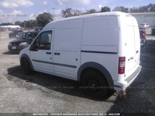 NM0LS7BN5BT057334 - 2011 FORD TRANSIT CONNECT XLT WHITE photo 3