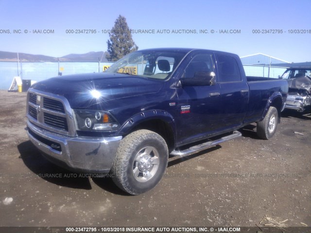 3C63D3GLXCG320341 - 2012 DODGE RAM 3500 ST BLUE photo 2