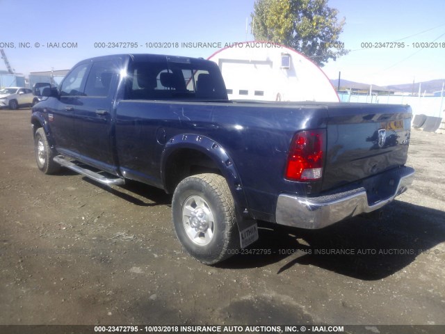 3C63D3GLXCG320341 - 2012 DODGE RAM 3500 ST BLUE photo 3