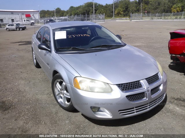 1B3EL76R34N117111 - 2004 DODGE STRATUS R/T SILVER photo 6