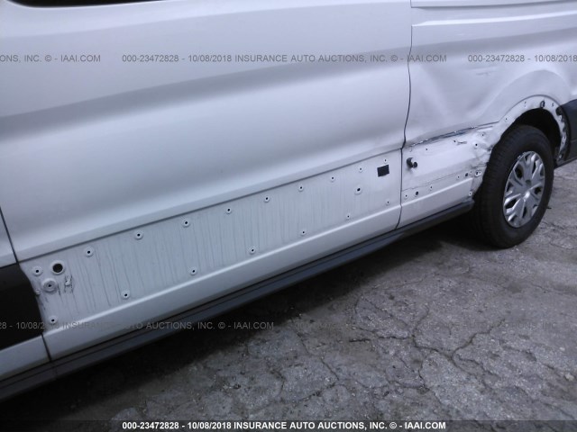 1FBAX2CM1JKA56985 - 2018 FORD TRANSIT T-350 WHITE photo 6