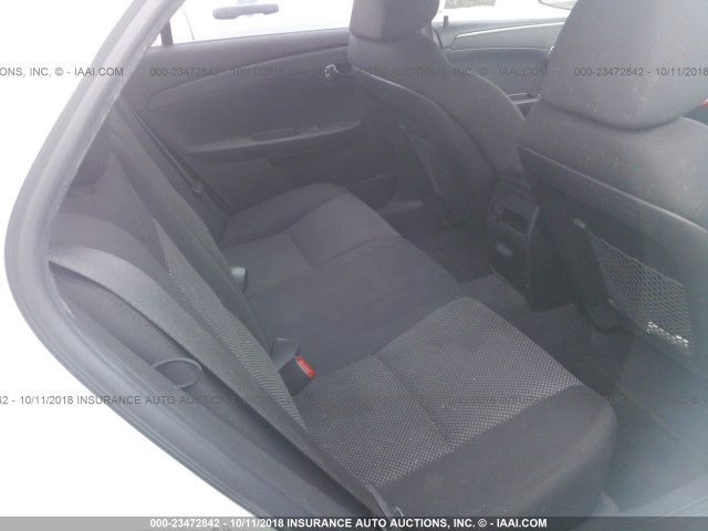 1G1ZC5EB2AF202383 - 2010 CHEVROLET MALIBU 1LT WHITE photo 8