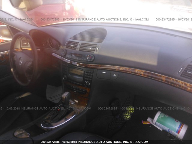 WDBUF70J83A302487 - 2003 MERCEDES-BENZ E 500 GRAY photo 5