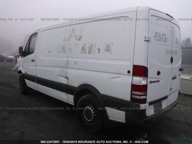 WD3PE7CC3D5793358 - 2013 MERCEDES-BENZ SPRINTER 2500 WHITE photo 3