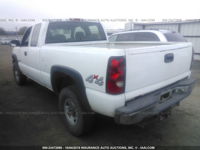 1GCHK29U86E225938 - 2006 CHEVROLET SILVERADO K2500 HEAVY DUTY Білий фото 3