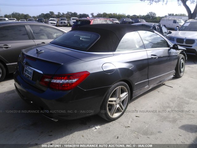 WDDKK7CF3BF102443 - 2011 MERCEDES-BENZ E 550 GRAY photo 4