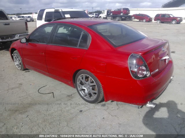 1N4BL11E75C316572 - 2005 NISSAN ALTIMA SE/SL/SE-R RED photo 3