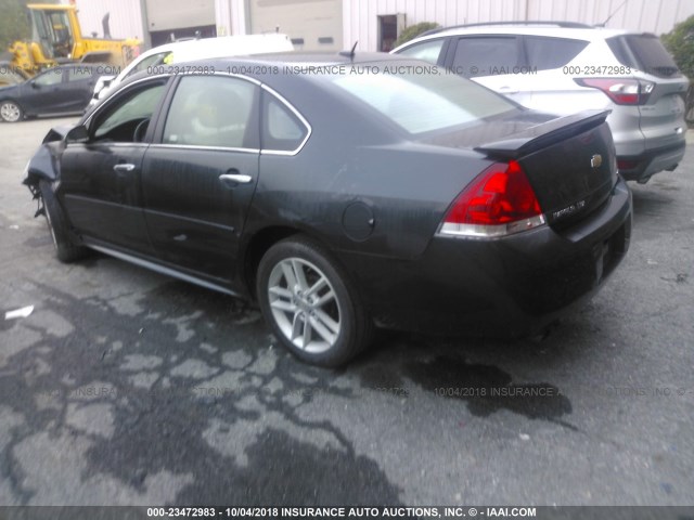 2G1WC5E32G1146070 - 2016 CHEVROLET IMPALA LIMITED LTZ GRAY photo 3