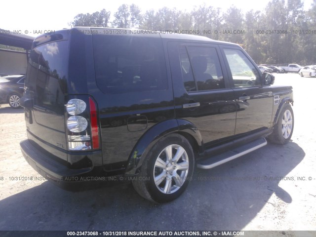 SALAG2V62FA772861 - 2015 LAND ROVER LR4 BLACK photo 4