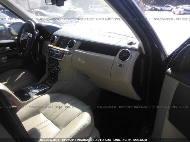 SALAG2V62FA772861 - 2015 LAND ROVER LR4 BLACK photo 5