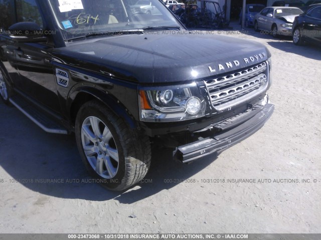 SALAG2V62FA772861 - 2015 LAND ROVER LR4 BLACK photo 6
