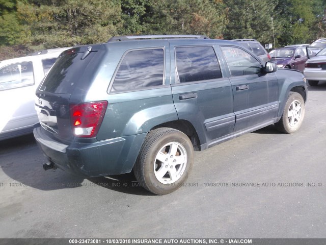 1J4GR48K66C137995 - 2006 JEEP GRAND CHEROKEE LAREDO/COLUMBIA/FREEDOM 绿色 照片 4