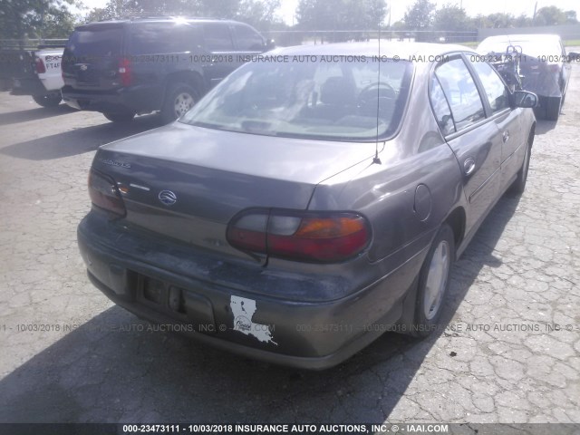 1G1NE52JXY6133604 - 2000 CHEVROLET MALIBU LS 棕色 照片 4