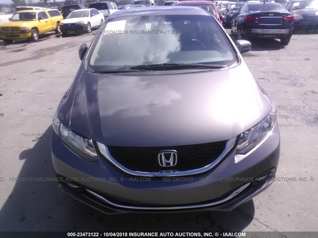 19XFB2F95FE022629 - 2015 HONDA CIVIC EXL 棕色 照片 6