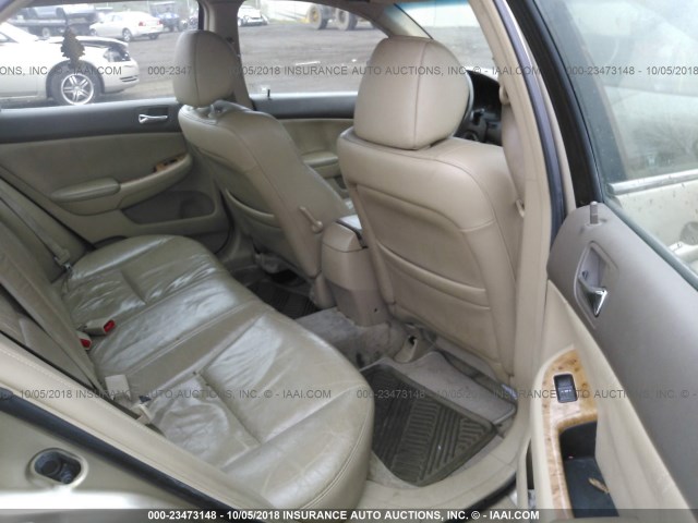 1HGCM56693A129025 - 2003 HONDA ACCORD EX TAN photo 8