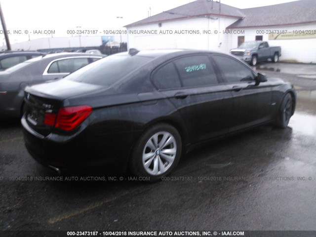 WBAKA83549CY33353 - 2009 BMW 750 I BLACK photo 4