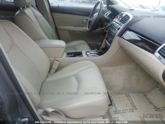 1GYEE637670151562 - 2007 CADILLAC SRX BEIGE photo 5