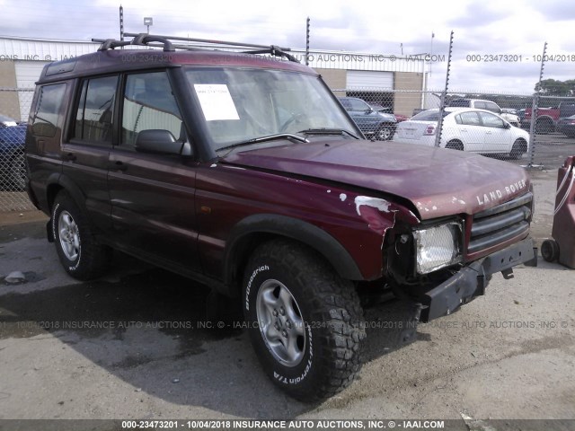 SALTY1241YA254391 - 2000 LAND ROVER DISCOVERY II  მუქწითელი ფოტო 1