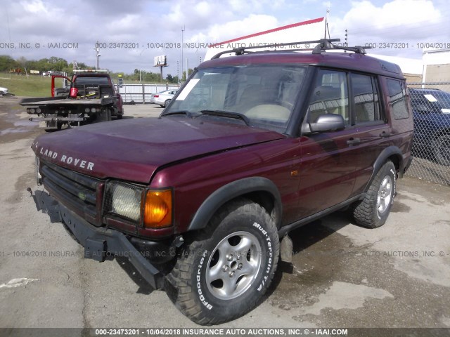 SALTY1241YA254391 - 2000 LAND ROVER DISCOVERY II  მუქწითელი ფოტო 2