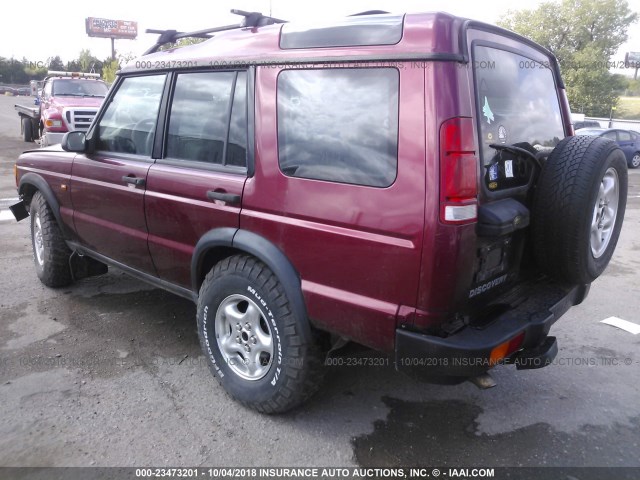SALTY1241YA254391 - 2000 LAND ROVER DISCOVERY II  მუქწითელი ფოტო 3