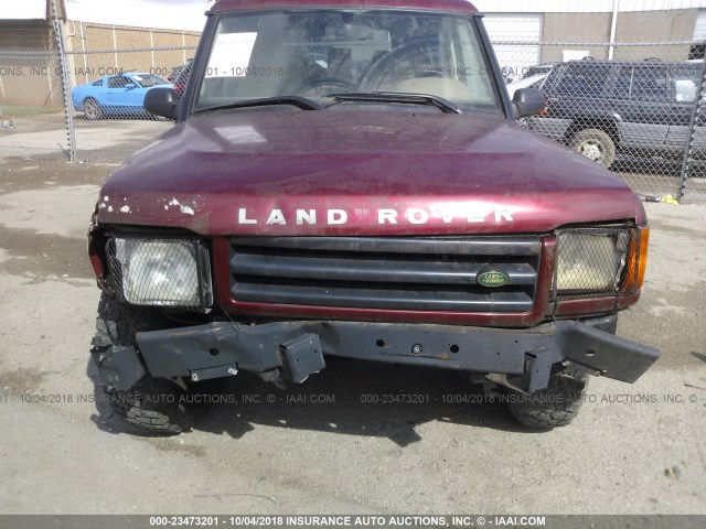 SALTY1241YA254391 - 2000 LAND ROVER DISCOVERY II  მუქწითელი ფოტო 6