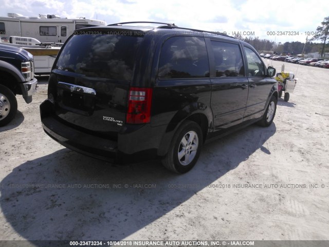 2D4RN3D11AR365231 - 2010 DODGE GRAND CARAVAN HERO Dark Blue photo 4