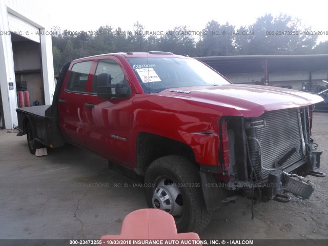 1GB4KYC82GF149582 - 2016 CHEVROLET SILVERADO K3500 RED photo 1