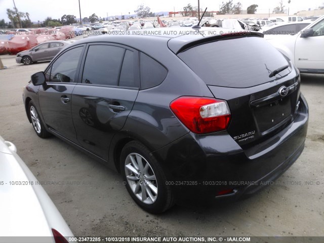 JF1GPAC61E8297780 - 2014 SUBARU IMPREZA PREMIUM GRAY photo 3