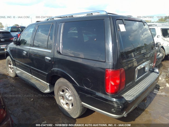 5LMFU28A1YLJ42173 - 2000 LINCOLN NAVIGATOR BLACK photo 3