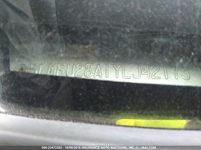 5LMFU28A1YLJ42173 - 2000 LINCOLN NAVIGATOR BLACK photo 9