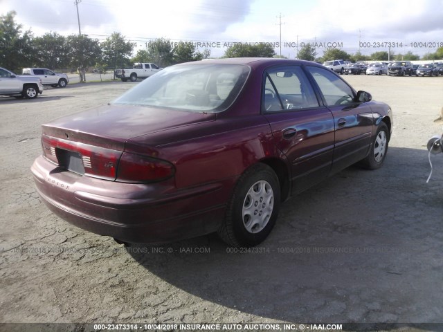 2G4WB52K531133745 - 2003 BUICK REGAL LS MAROON photo 4