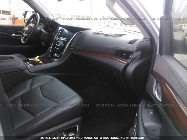 1GYS3HKJ8GR384551 - 2016 CADILLAC ESCALADE ESV LUXURY SILVER photo 5