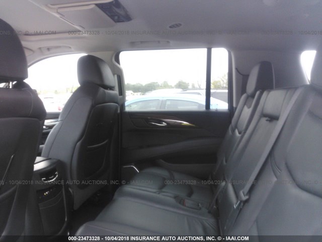 1GYS3HKJ8GR384551 - 2016 CADILLAC ESCALADE ESV LUXURY SILVER photo 8