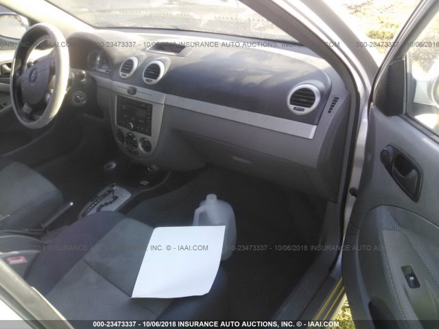 KL5JD66Z78K835164 - 2008 SUZUKI RENO SILVER photo 5