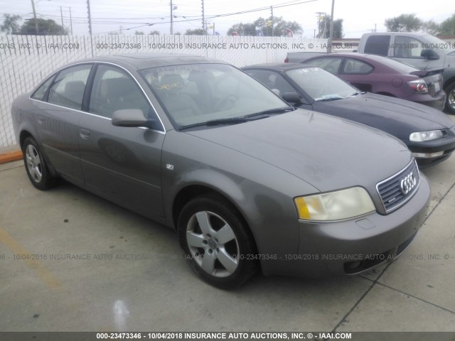 WAULD64BX2N102828 - 2002 AUDI A6 2.7T QUATTRO GRAY photo 1