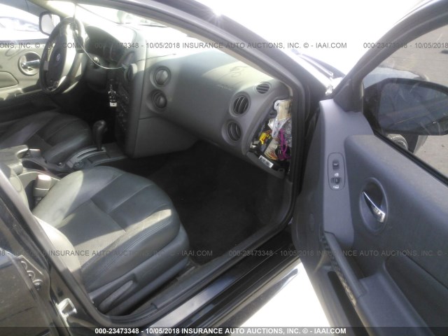 2G2WR524841351671 - 2004 PONTIAC GRAND PRIX GTP BLACK photo 5