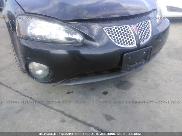 2G2WR524841351671 - 2004 PONTIAC GRAND PRIX GTP BLACK photo 6